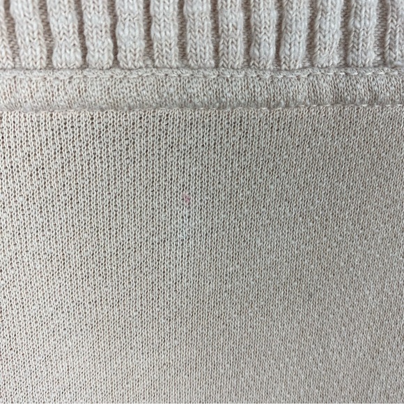 Current/Elliott Womens The Acture Knit Cropped Sweater Light Pink Size 0 XS - Picture 6 of 7